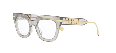 Fendi Fendigraphy FE50065I Square Glasses 